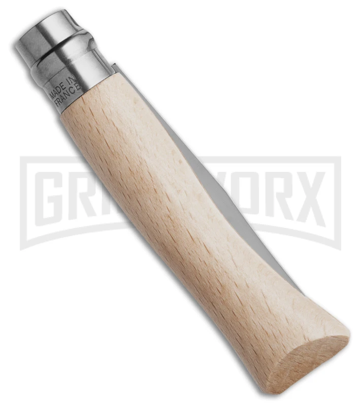 My First Opinel Folding Knife Beechwood + Sheath Gift Box - Image 3