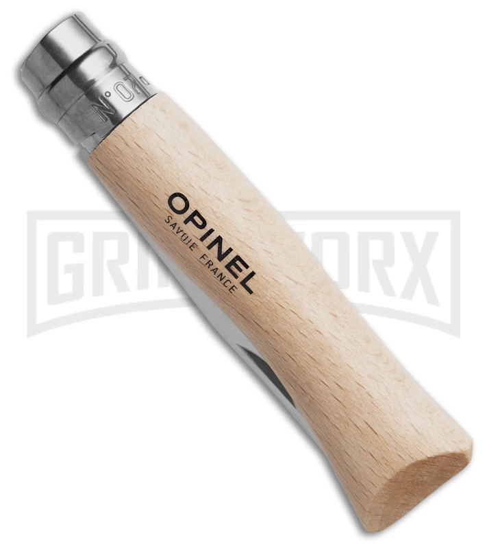 My First Opinel Folding Knife Beechwood + Sheath Gift Box - Image 2