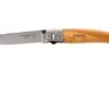 Opinel Pocket Knife No. 8 Slim Line, Stainless Steel, Olive Wood