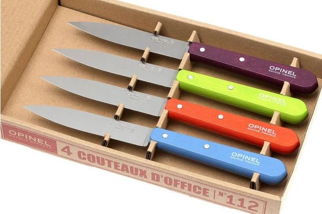 Set Of 4 Opinel Paring Knives N°112 Pop - Image 2