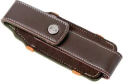 Opinel Sheath L, Leather And Canvas Fabric