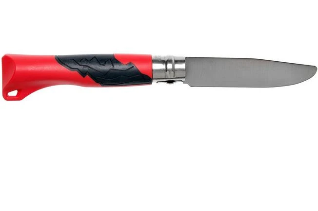 Opinel Outdoor No. 07 Junior Pocket Knife, Red - Image 2