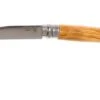 Opinel Pocket Knife No. 8 Luxury Range, Stainless Steel, Olive Wood
