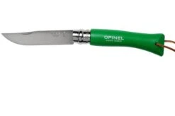 Opinel Trekking No. 07RV Pocket Knife, Green