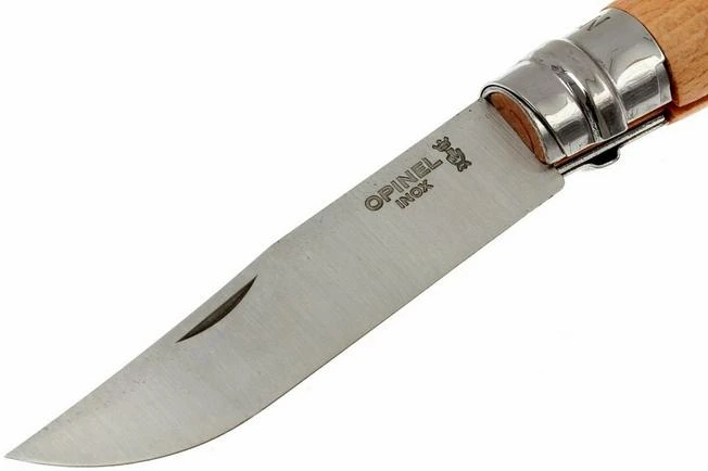 Opinel Pocket Knife No. 10, Stainless Steel, 10 Cm - Image 2