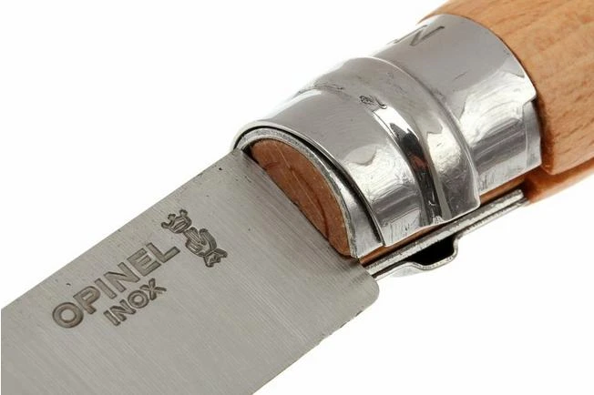 Opinel Pocket Knife No. 10, Stainless Steel, 10 Cm - Image 3