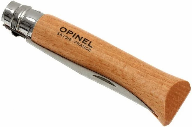 Opinel Pocket Knife No. 10, Stainless Steel, 10 Cm - Image 4
