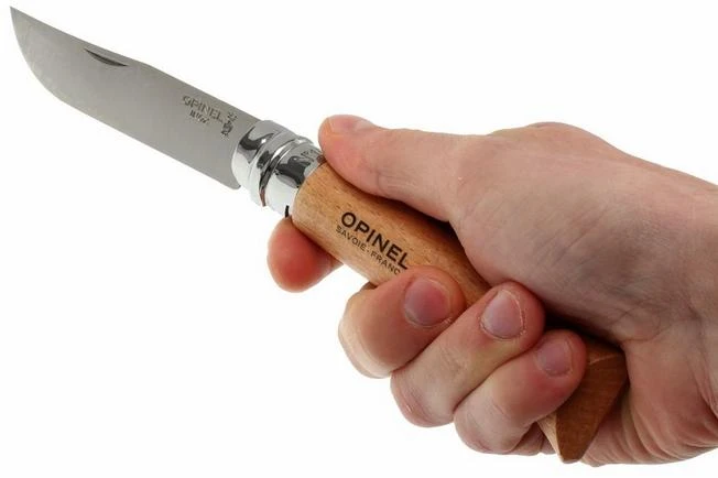 Opinel Pocket Knife No. 10, Stainless Steel, 10 Cm - Image 6