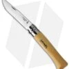 Opinel Knives No. 10 Stainless Steel Knife Beech Wood (3.9" Satin) #10