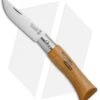 Opinel No. 3 Carbon Steel Folding Knife Beechwood (1.5" Satin) #3