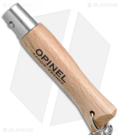 Opinel No. 4 Stainless Steel Knife Beechwood (2" Satin) #4 SS - Image 2