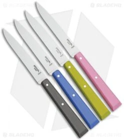 Opinel Bon AppÃ©tit Series Steak Knife Set Wood (4.5" Sandvik Satin)