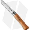 Opinel Knives No. 6 Carbon Steel Knife Beechwood (2.9" Satin)