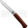 Opinel Knives No. 8 Luxe Padouk Folding Knife - Stainless Steel