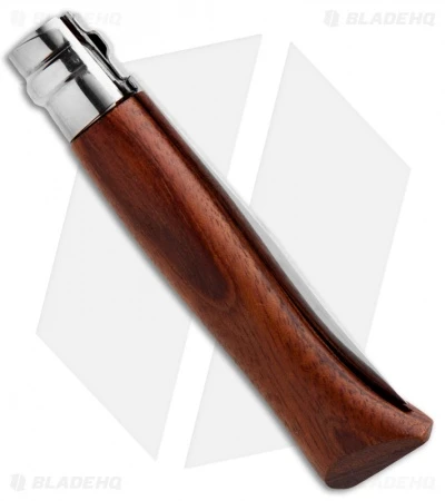 Opinel Luxe No. 8 Folding Knife Padouk (3.25" Mirror) #8 SS - Image 2