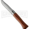 Opinel Knives No. 6 Luxe Padouk Folding Knife - Stainless Steel