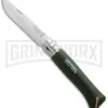 Opinel Knives Trekking No 8 Origins Green Oak Folding Knife - Stainless Steel