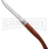 Opinel Knives Slim No. 12 Padouk Wood Folding Knife - Stainless Steel