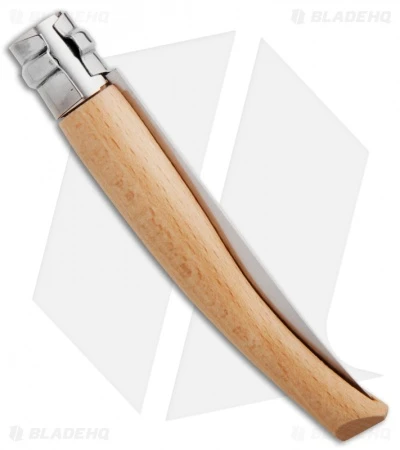 Opinel Knives No 12 Slim Stainless Steel Folding Knife Padouk (4.87" Satin) #12 - Image 2