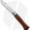 Opinel Knives No. 6 Stainless Steel Knife Walnut (2.9" Satin) #6 SS