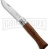 Opinel Knives No. 6 Walnut Folding Knife - Stainless Steel