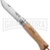Opinel Knives Trekking No. 8 Beech Wood Folding Knife - Stainless Steel