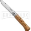 Opinel No. 8 Oak Folding Knife Hare - Stainless Steel